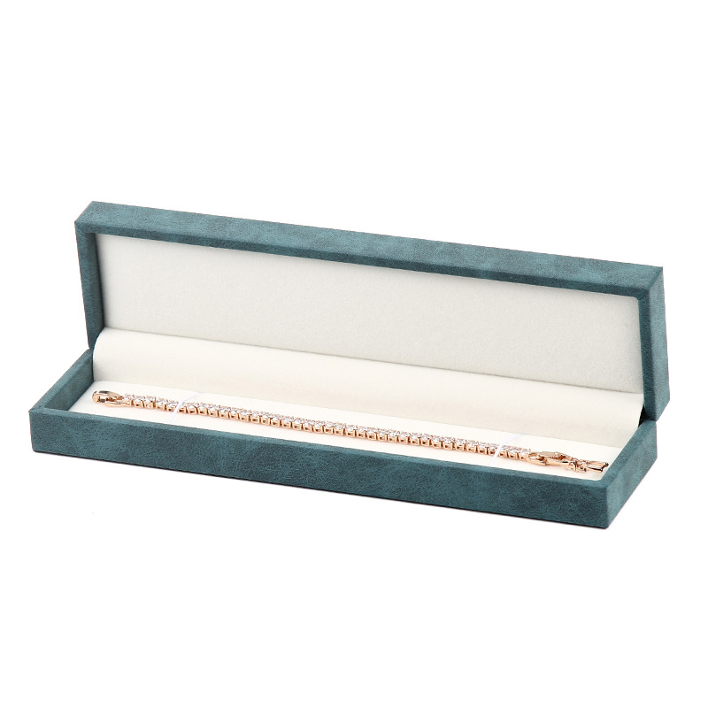 Caja de collar azul