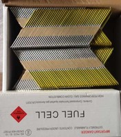 Palette de construction en acier galvanisé, bobine de clous de cadre, clous de 3 pouces, fil torsadé avec tête de parapluie, bandes de niels