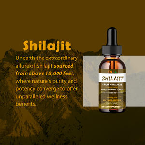 Les gouttes liquides de Shilajit de l'Himalaya d'approvisionnement d'usine riches en acide fulvique stimulent l'énergie et les produits de santé d'endurance - Product Image 4