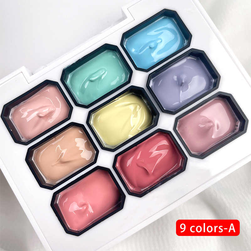 Colle à clapet neuf couleurs [a]