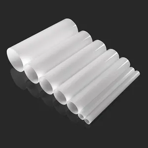 Plastic Led Plastic Color Lamp Shade Lighting Cover Acrylic Pipe Pc Pipe