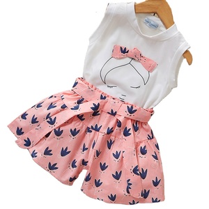 เสื้อผ้าเด็กขายส่งจากโรงงานจีน ชุดเดรสเด็กผู้หญิงลายผีเสื้อสีดำ - Product Image 1