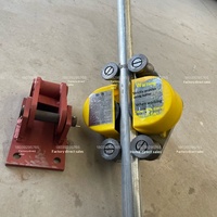 Équipement de sécurité pour élévateur de marchandises Sas20, pince de rail de levage Slt20 avec protection contre la rupture de la corde pour rail de guidage de type T