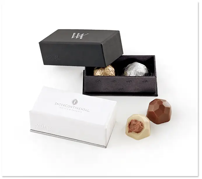 Новая Базовая мастерская, индивидуальные коробки для шоколада, бумажная подарочная упаковочная коробка с разделителем