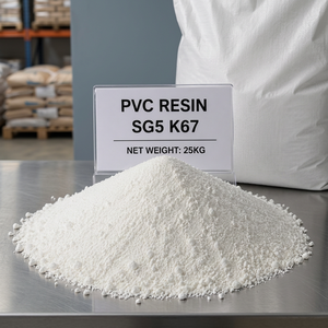 Poudre de pierre volcanique blanche SG5 K67 25 kg en provenance de Chine pour le traitement des plastiques - Product Image 1