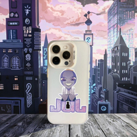 Funda de Teléfono de TPU con Diseño de Extraterrestre de Cómic para iPhone 7 8 XR XS 11 12 13 14 15 16 Plus Pro Max July Coque