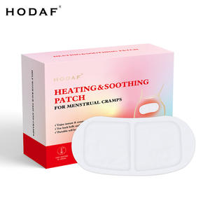แผ่นประคบร้อนสมุนไพรสีขาวสำหรับประจำเดือน บรรเทาอาการปวดเมื่อย ร้อนเร็ว ได้รับการรับรองมาตรฐาน CE รุ่นเซรามิกฮีตเตอร์ จากโรงงาน - Product Image 6