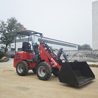 Caricatore Agricolo Elettrico Mini da 500kg, Completamente Elettrico, Alimentato a Batteria, Articolato