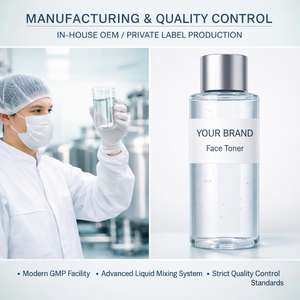 Tonique Visage Équilibrant Soin de la Peau Marque Privée OEM ODM Fabricant Produit Quotidien de Soin Facial Affinant les Pores - Product Image 4