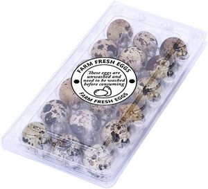 Nhà Máy trang trại trứng tươi carton nhãn trang trại trứng tươi chưa <span class=keywords><strong>r</strong></span>ửa dán trứng xử lý nhãn cho gà - Product Image 2