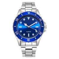 Montre Homme Quartz de Luxe, Marque Haut de Gamme, en Acier Inoxydable Doré, Étanche