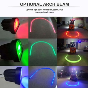 <b>Light</b> Side Safety Approach <b>Light</b> - Blue <b>Led</b> Beam Forklift-spare-parts <b>Light</b> Arc <b>Light</b> Forklift Side Safety Halo - Product Image 3