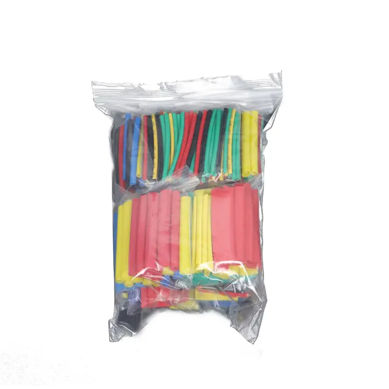 328pcs Data Cable Repair Accessories Color Heat Shrinkable Tubing Set Thick Wall Insulated Heat Shrink Tube