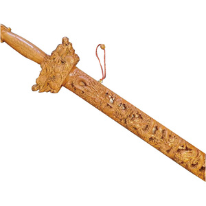factory direct sale Wholesale price for hand-carved peach <b>wood</b> <b>swords</b> - Product Image 1