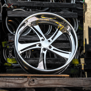 ล้อฟอร์จ Swift Welded Billet ขนาด 22x9 22x14 5x4.75 5x5 แบบกำหนดเอง ขอบขัดเงา 5 ก้าน สำหรับ Chevy Chevelle Camaro Pro Wheel - Product Image 1