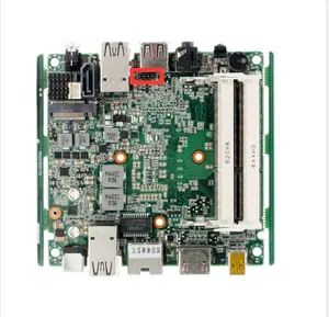 10*10 I3 4000u PCBA 带 HD 和 & MI DP 双 4K 输出 RS232 双 ram 3 g/4G mini pcie sim 卡插槽主板