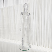 Nouvelle arrivée Invisible Transparent clair Kid Mannequin Enfant pour l'affichage des vêtements