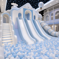 Aire de jeux intérieure commerciale, labyrinthe, espace neigeux avec aménagement multi-zones et configuration modulaire pour les exploitants de centres de divertissement familial (FEC)