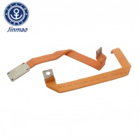 Manchon de connexion pour câble en cuivre et aluminium, embout de raccordement, connecteur à sertir étamé