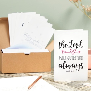 <span class=keywords><strong>Carta</strong></span> migliore carte di incoraggiamento cristiano 4x6 in bianco cancelleria con buste della bibbia verso Note carte per l'ispirazione fede - Product Image 2