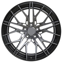 Jantes de voiture de course en alliage d'aluminium forgées sur mesure, nouveau design, 2 pièces, 18 19 20 21 22 23 24 25 26 pouces, 5X114.3