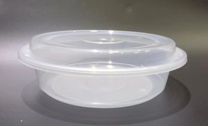 กล่องพลาสติก PP ใสแบบใช้แล้วทิ้งสำหรับใส่อาหารกลางวันกล่องเก็บอุปกรณ์ครัว - Product Image 4
