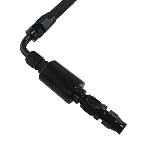 สายส่งน้ำมันเชื้อเพลิง Poyracing สำหรับ Honda Civic 96-00 EK B D H Series อลูมิเนียมไนลอน พร้อมข้อต่อ - Product Image 5