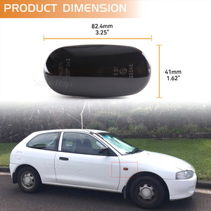 <span class=keywords><strong>2</strong></span> pezzi indicatori laterali dinamici indicatori di direzione sequenziali lampeggiatori per mitgine Pajero Mirag Legnum Gelent Montero Gen <span class=keywords><strong>2</strong></span> - Product Image 4