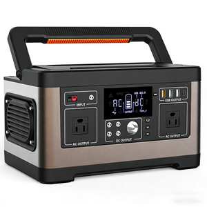 เครื่องกำเนิดไฟฟ้าพกพาโซลาร์เซลล์ 500W ลิเธียมไอออน สำหรับใช้ในบ้าน กรณีฉุกเฉิน กิจกรรมกลางแจ้ง แคมป์ปิ้ง แบตสำรอง พลังงานคลื่นไซน์บริสุทธิ์ ชาร์จไร้สาย สำหรับรถยนต์ รุ่น A5 พกพาสะดวก - Product Image 6