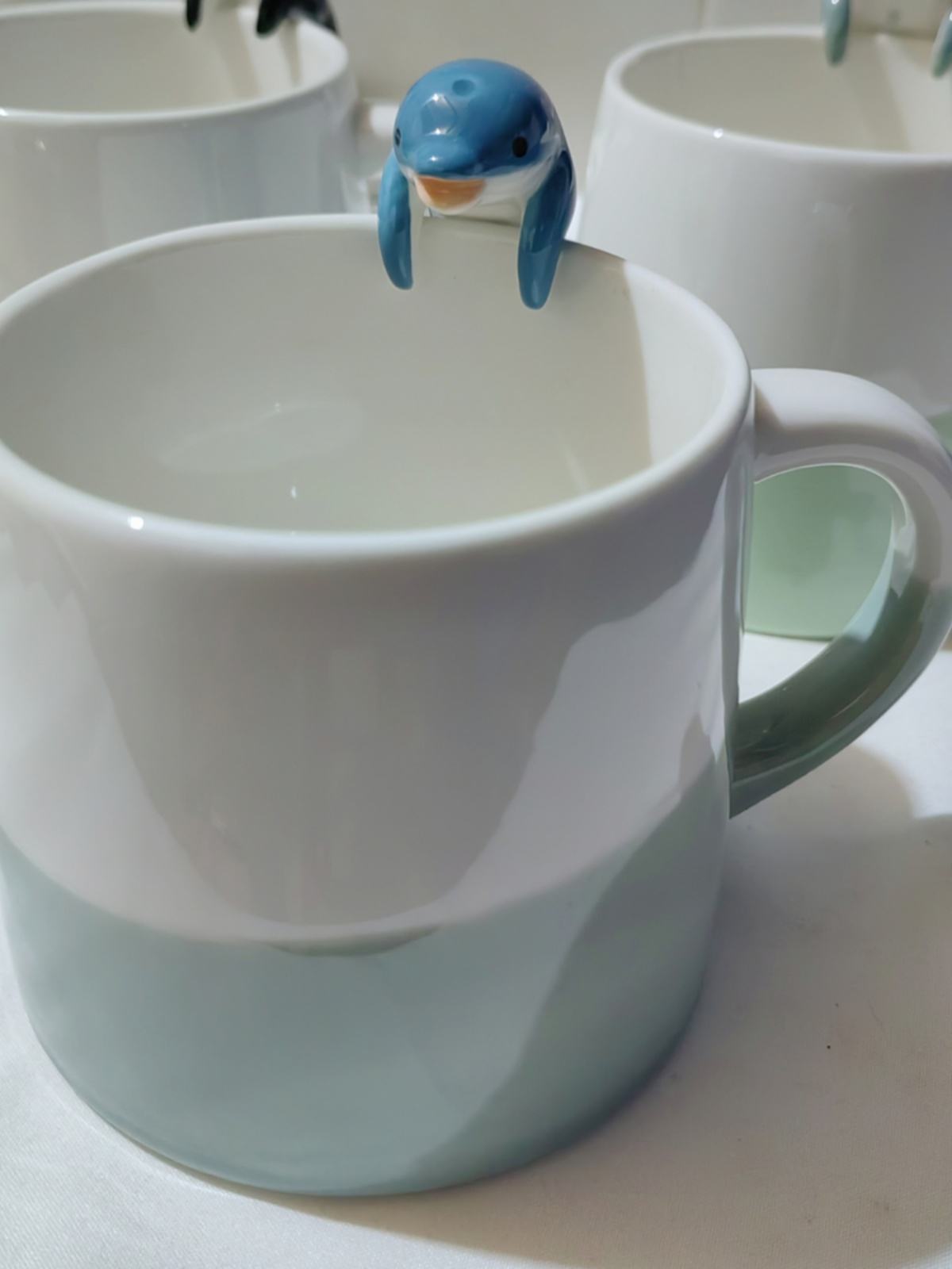 Dolphin cup (slightly flawed)
