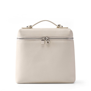 Sac à dos en cuir de vachette de luxe, tendance mode 2026, qualité supérieure, sac pour femme en cuir véritable, prix d'usine, sac à dos personnalisé en gros - Product Image 6