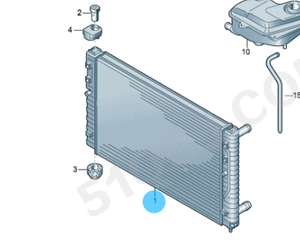 <span class=keywords><strong>Radiatore</strong></span> in Alluminio Personalizzato PA66 GF30 per <span class=keywords><strong>BMW</strong></span> 2025, Serbatoio Acqua OEM 17111728907, Direttamente dalla Fabbrica di Radiatori Auto - Product Image 6