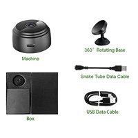 Mini caméra A9 720P/1MP, caméra IP de sécurité, vision nocturne IR, caméscope sans fil, mini caméra Wifi pour usage domestique