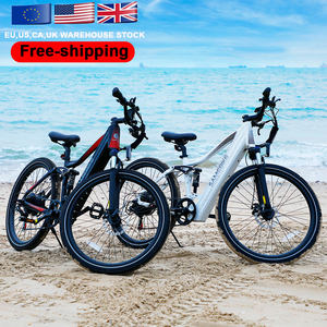 EU Warehouse SAEMBIKE XD26-II 14AH 750W Electric Sportcycle 20 Inch City Tire Ebike XD26-II Full Suspension <b>Mountain</b> <b>Bike</b> - Product Image 5