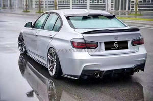Difusor de fibra de carbono F30 para <span class=keywords><strong>BMW</strong></span> Serie 3 F30 F35 320i 328i <span class=keywords><strong>335i</strong></span> 340i <span class=keywords><strong>M</strong></span> <span class=keywords><strong>Sport</strong></span> labio trasero <span class=keywords><strong>M</strong></span>-tech F30 GEEX estilo difusor trasero - Product Image 5