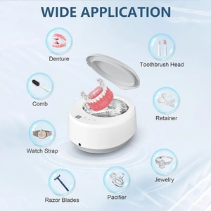 Nouvelle machine de nettoyage ultrasonique 49 kHz, grande capacité 350 ml, pour lunettes, bijoux, bracelets, nettoyeur professionnel pour la maison - Product Image 6