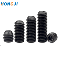 Vis de réglage DIN 913 de qualité 8.8/10.9/12.9, oxyde noir, tête hexagonale à extrémité plate, vis de réglage haute résistance M3-M40