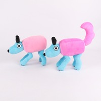 Peluche HECION Wobbledog, chien qui se balance, en position debout, peluche super douce, anti-stress, lavable, article de jeu
