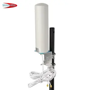 Yönlendirici Modem açık anten 4G 5g için 10 metre SMA erkek CRC9 TS9 ile 4g varil anten Mimo yüksek kazanç