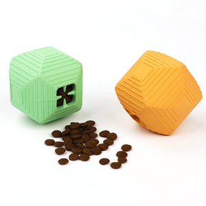 Wholesale Natural Rubber Ball Chew Resistant Teeth Cleaning <b>Dog</b> Treat Dispensing Toy - Product Image 5