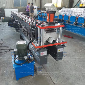 金属オメガ帽子プロファイル天井バッテン家具チャンネルロール成形機 - Product Image 6