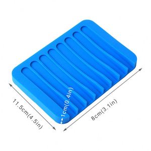 Factory Direct Sale Large Stock Multi-Purpose Silicone <b>Soap</b> Dishes On-Site Direct Sale Sample Making Bath Toilet Supplies - Product Image 2