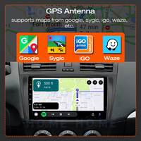 Radio Estéreo para Coche de 4 Núcleos con Android 14, Multimedia con CarPlay por Cable para Mazda 3 2009-2013, Android Auto, 4G+64G, 2 Din, GPS, WIFI y Pantalla Bluetooth