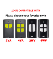 Télécommande de porte de garage TO.GO 2VA 4VA 2WV 4WV pour ouvre-porte de garage GO VA WV, commande de portail électrique 433,92 MHz Code roulant