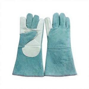 Gants de sécurité anti-coupure de qualité supérieure pour soudage TIG/MIG, dernière conception, en cuir, antistatiques, anti-impact, Alpine Industries - Product Image 1