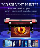 Imprimante à solvant écologique grand format Imprimante à sublimation pour bannière de voiture Papier photo Imprimante à solvant écologique