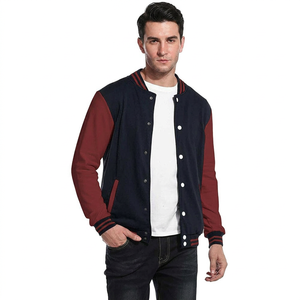 New Winter Fashion Design Best Quality <b>Men</b> Varsity Jacket Custom Wool Long Sleeve Lightweight <b>Men</b> Varsity Jackets - Product Image 1