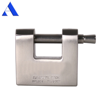 Boîte de verrouillage de porte de conteneur maritime SS304, sécurité et intelligent, cadenas rectangulaire en acier inoxydable