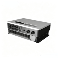 Onduleur et contrôleur solaire hybride triphasé MPPT à onde sinusoïdale pure LiFePO4 de 10 kW, empilable, tout-en-un