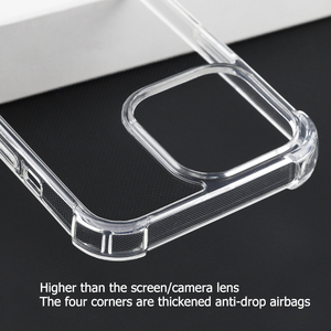 ฝาครอบด้านหลัง TPU <span class=keywords><strong>กัน</strong></span><span class=keywords><strong>กระแทก</strong></span>สำหรับ <span class=keywords><strong>iPhone</strong></span> 13 11 <span class=keywords><strong>12</strong></span> PRO MAX <span class=keywords><strong>เคส</strong></span>โทรศัพท์มือถือใส - Product Image 5